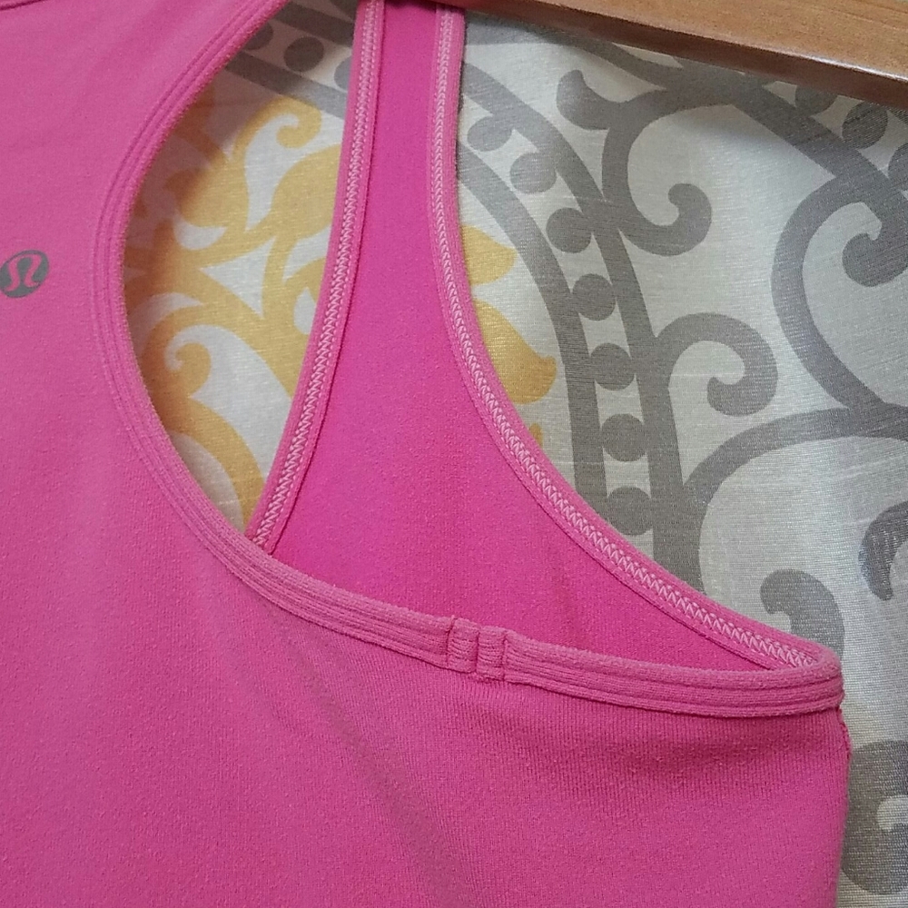 Lululemon Pink Cool Racerback Tank - Picture 4 of 7